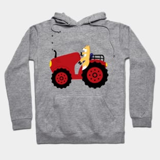 Tractor and fox Hoodie